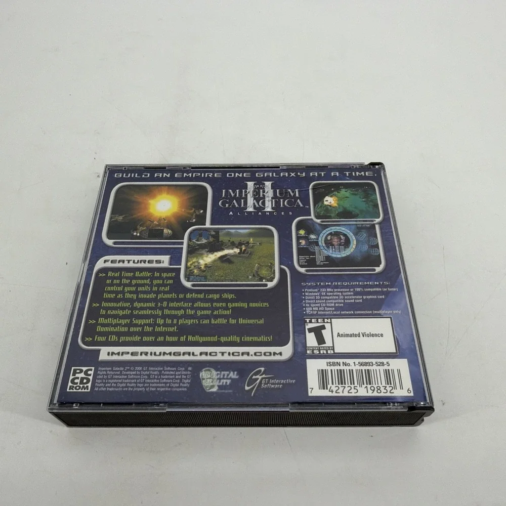 Imperium Galactica II: Alliances (2000) GT Interactive Big Box PC